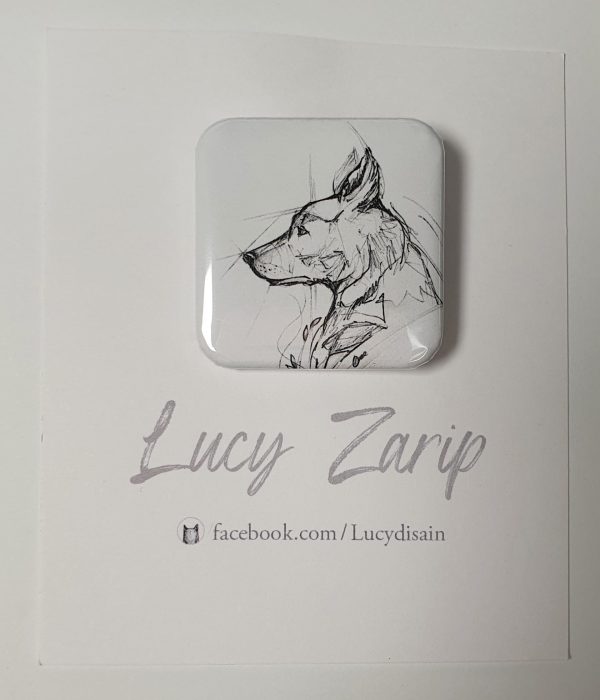 kandiline märk hundiga