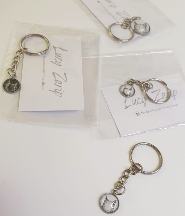 võtmehoidjad kassiga