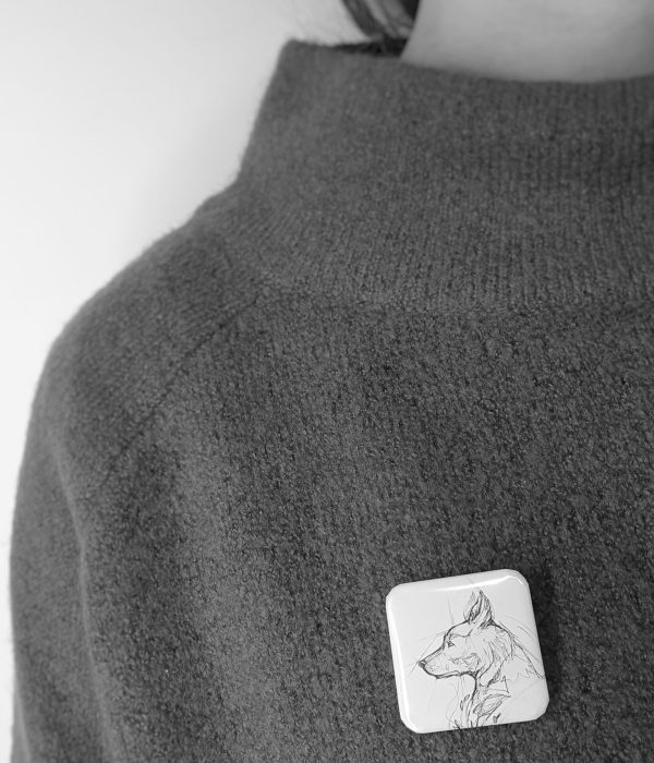 kandiline märk hundiga